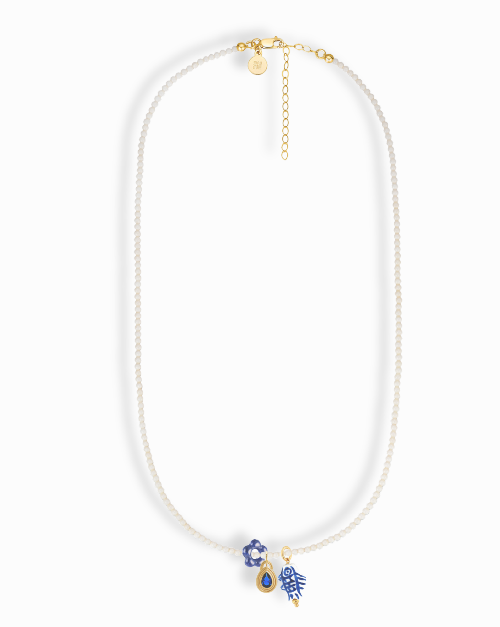 Mediterranean Summer Charm Necklace Set