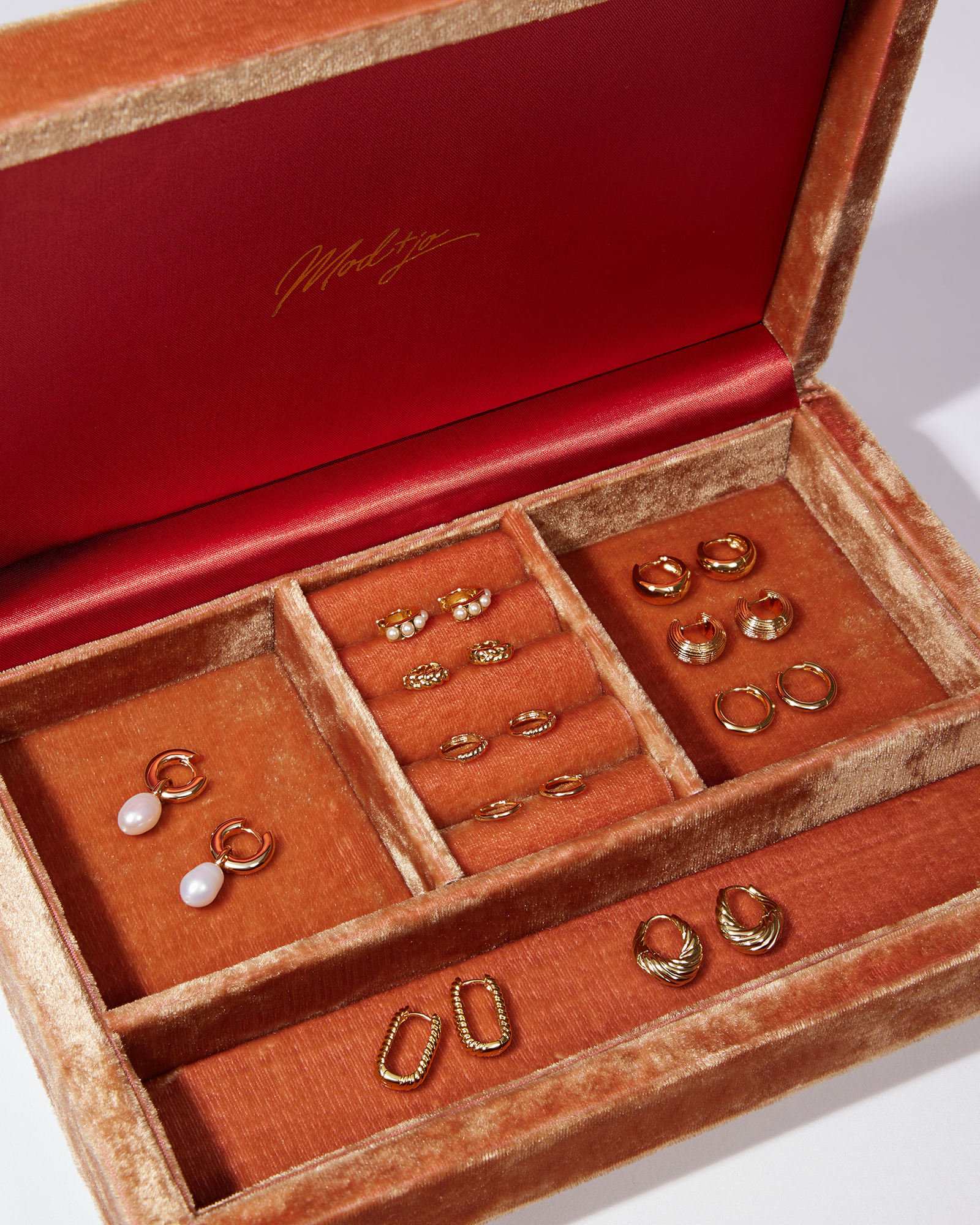 Velvet Jewelry Box