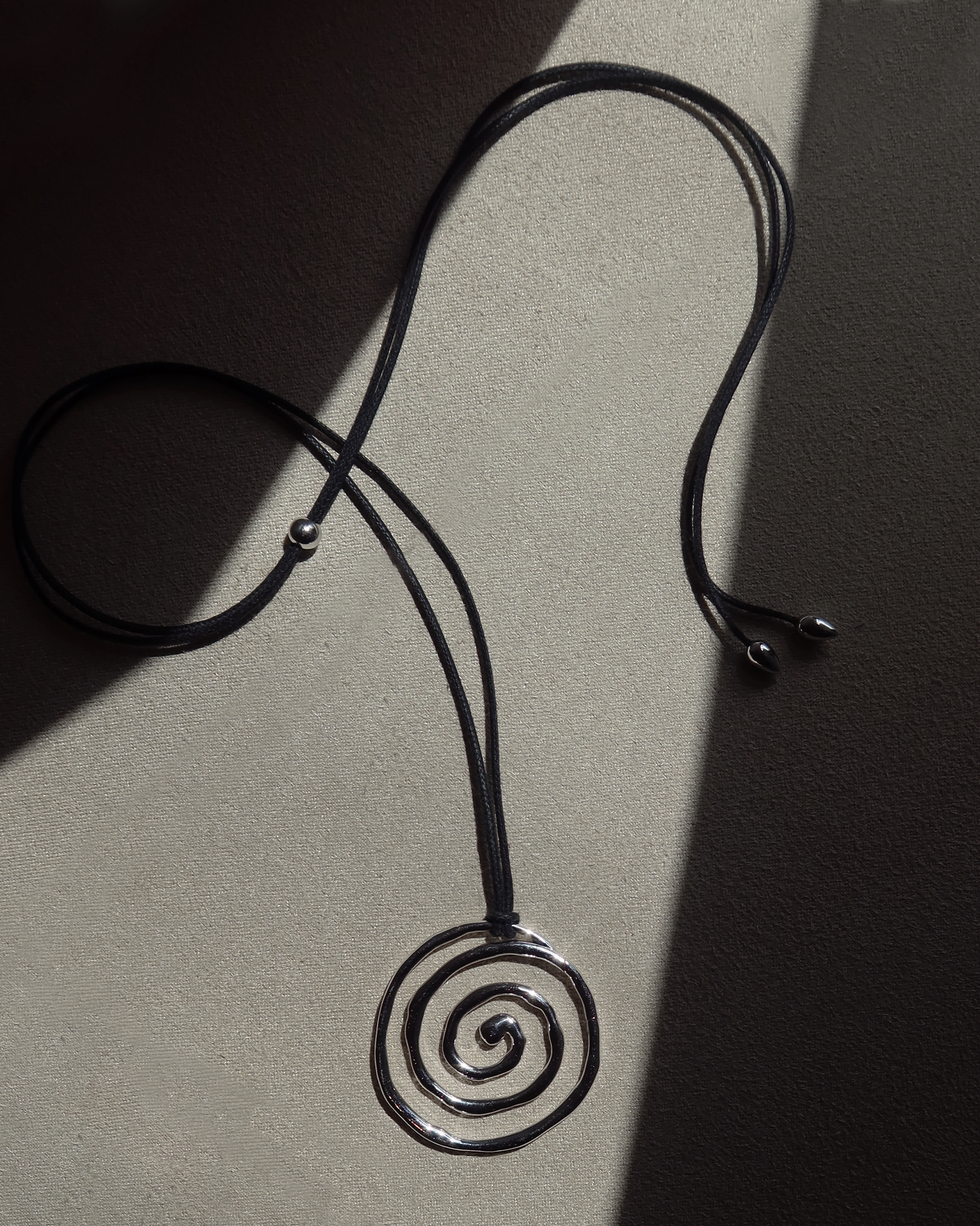 Ashton Spiral Cord Necklace