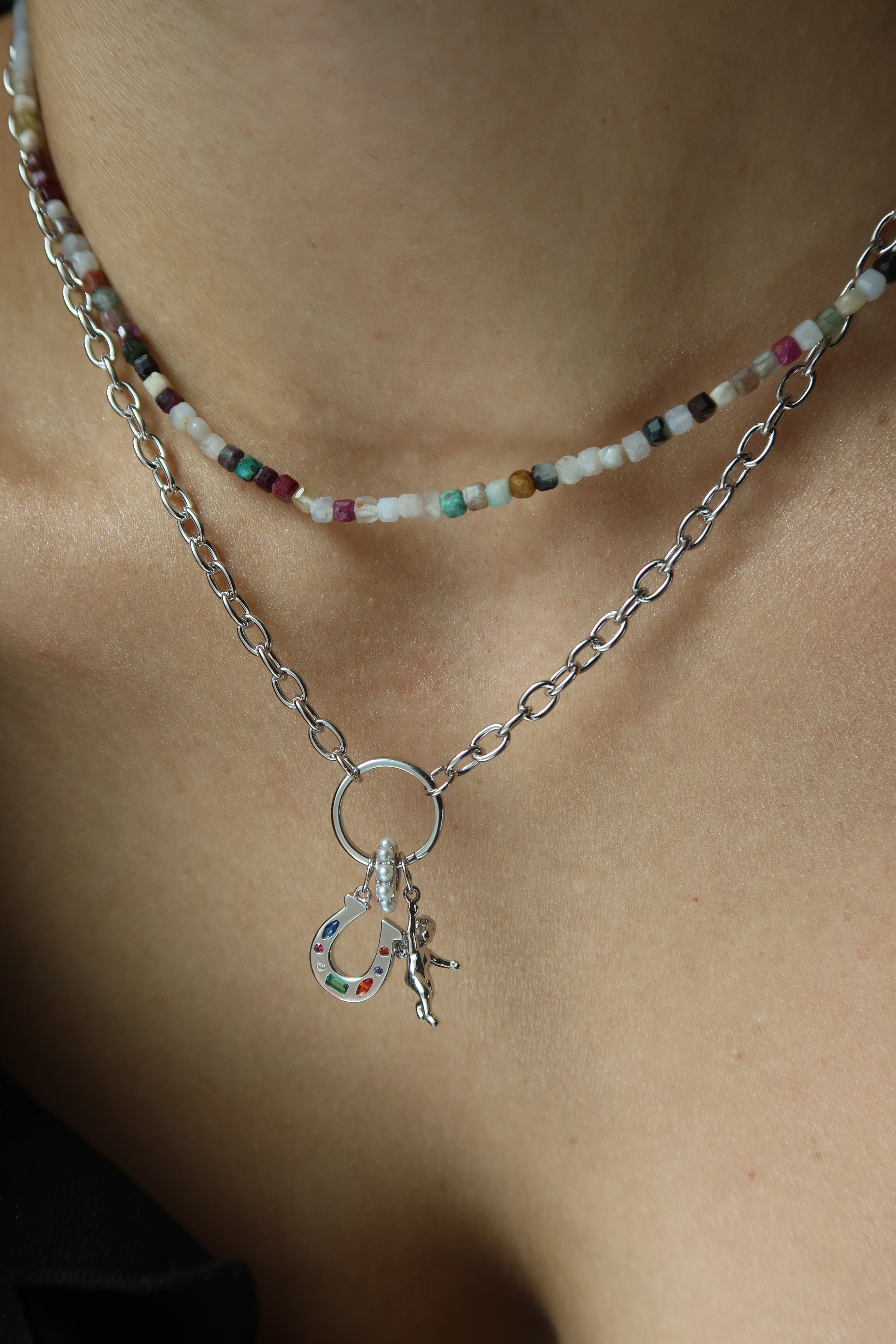 Chantal Horseshoe Charm