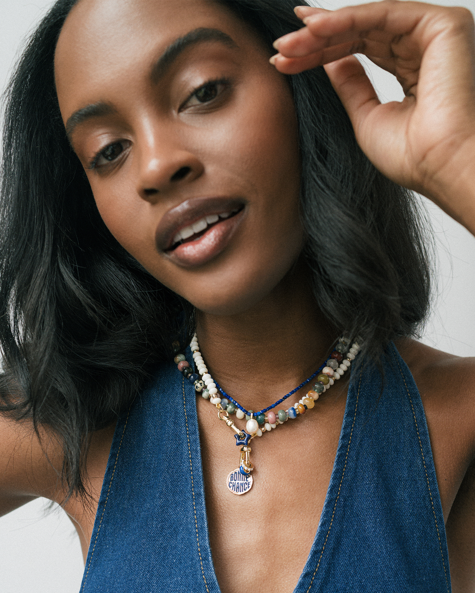 Sonia Gemstone Necklace - Mod + Jo - Jewelry built to last, advanced plating technology