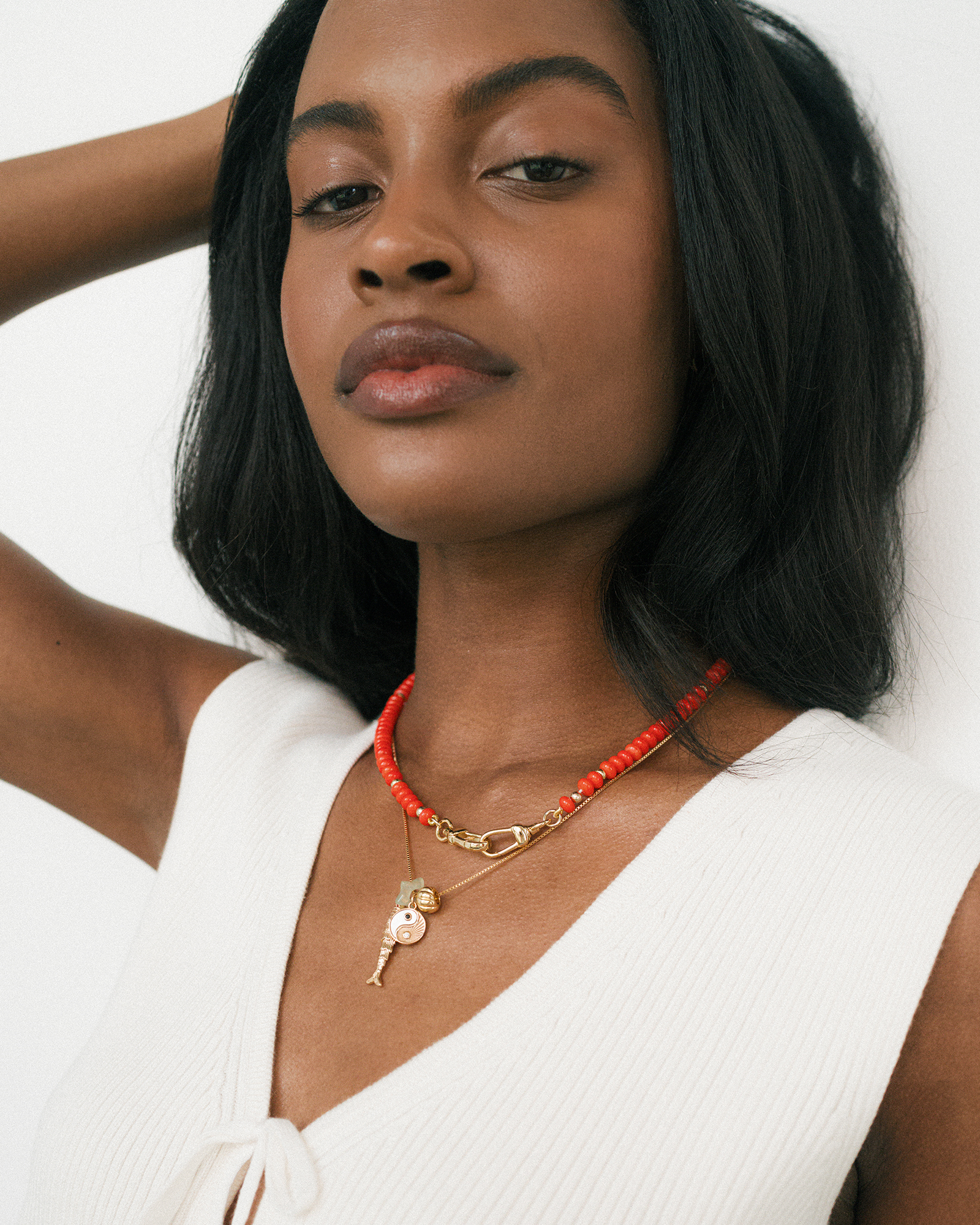 Sonia Gemstone Necklace - Mod + Jo - Jewelry built to last, advanced plating technology