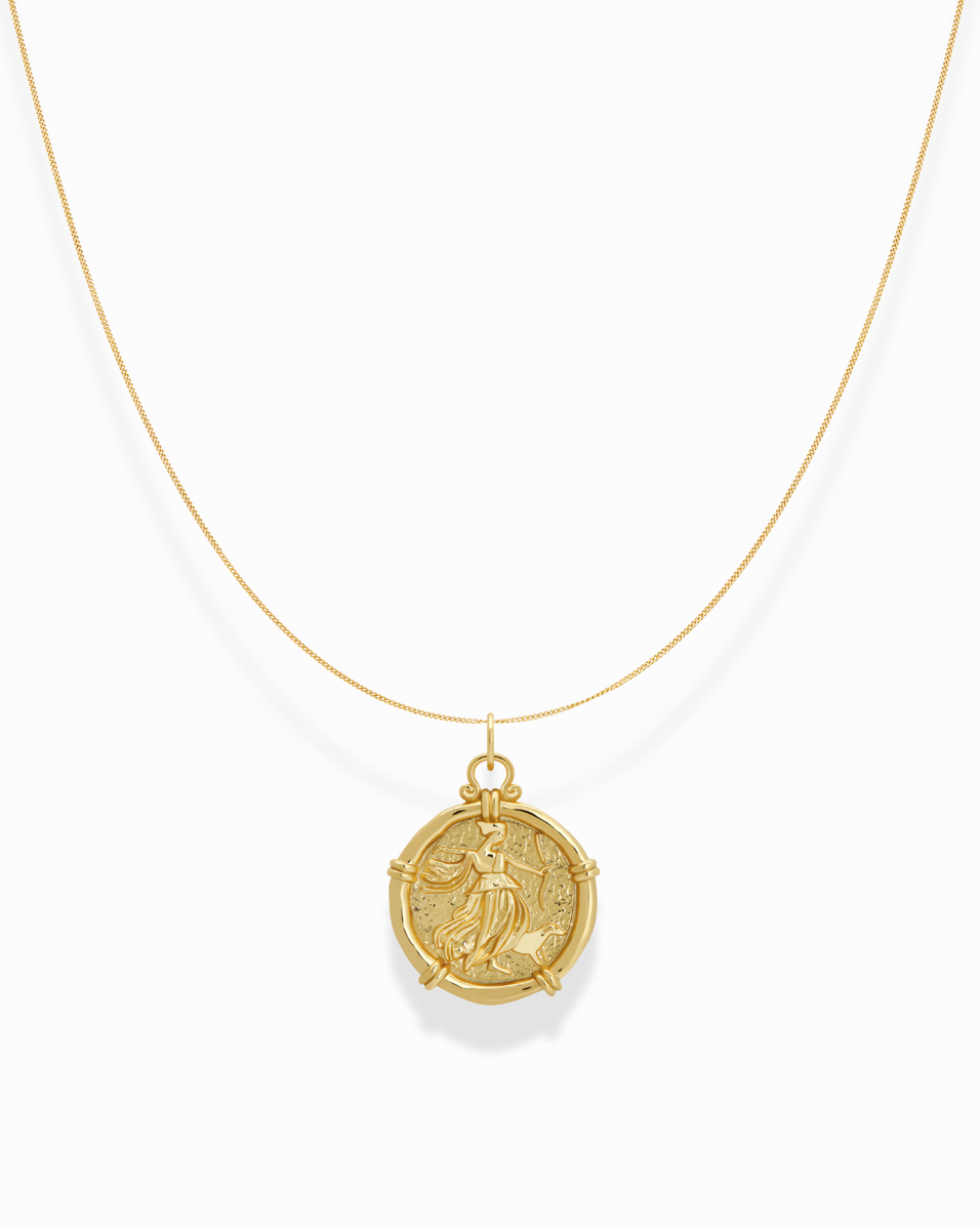 Naomi Ancient Coin Pendant Necklace | Mod + Jo