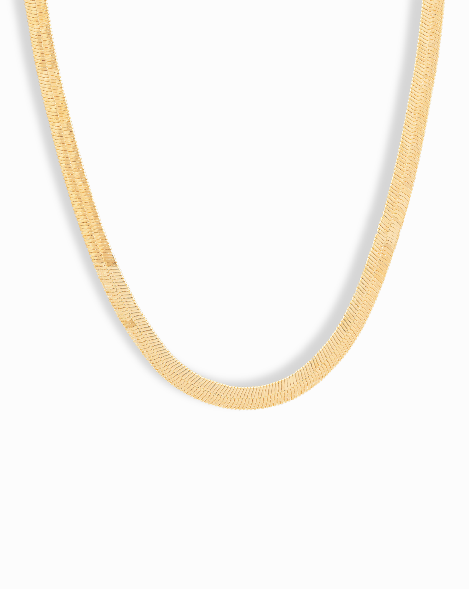 Natalia Herringbone Necklace - Mod + Jo - Jewelry built to last, advanced plating technology