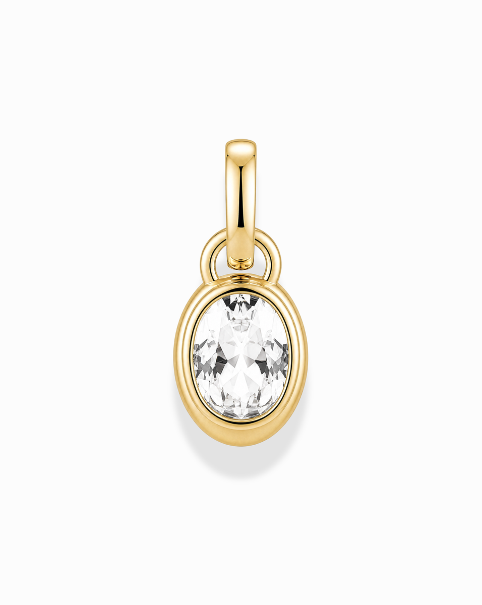 Preorder* Olly Sapphire Bezel Charm | Mod + Jo