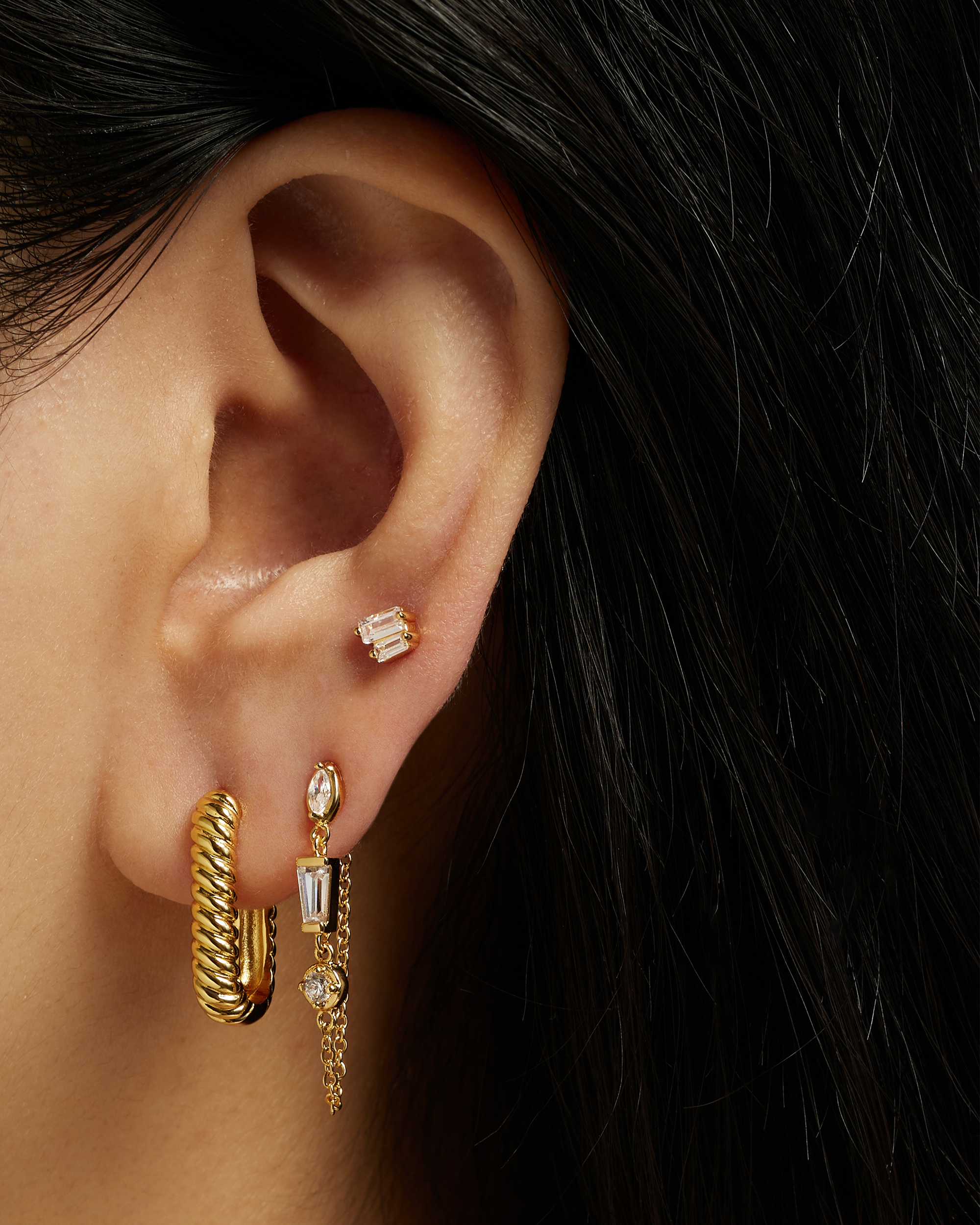 Lorelei Chain Studs