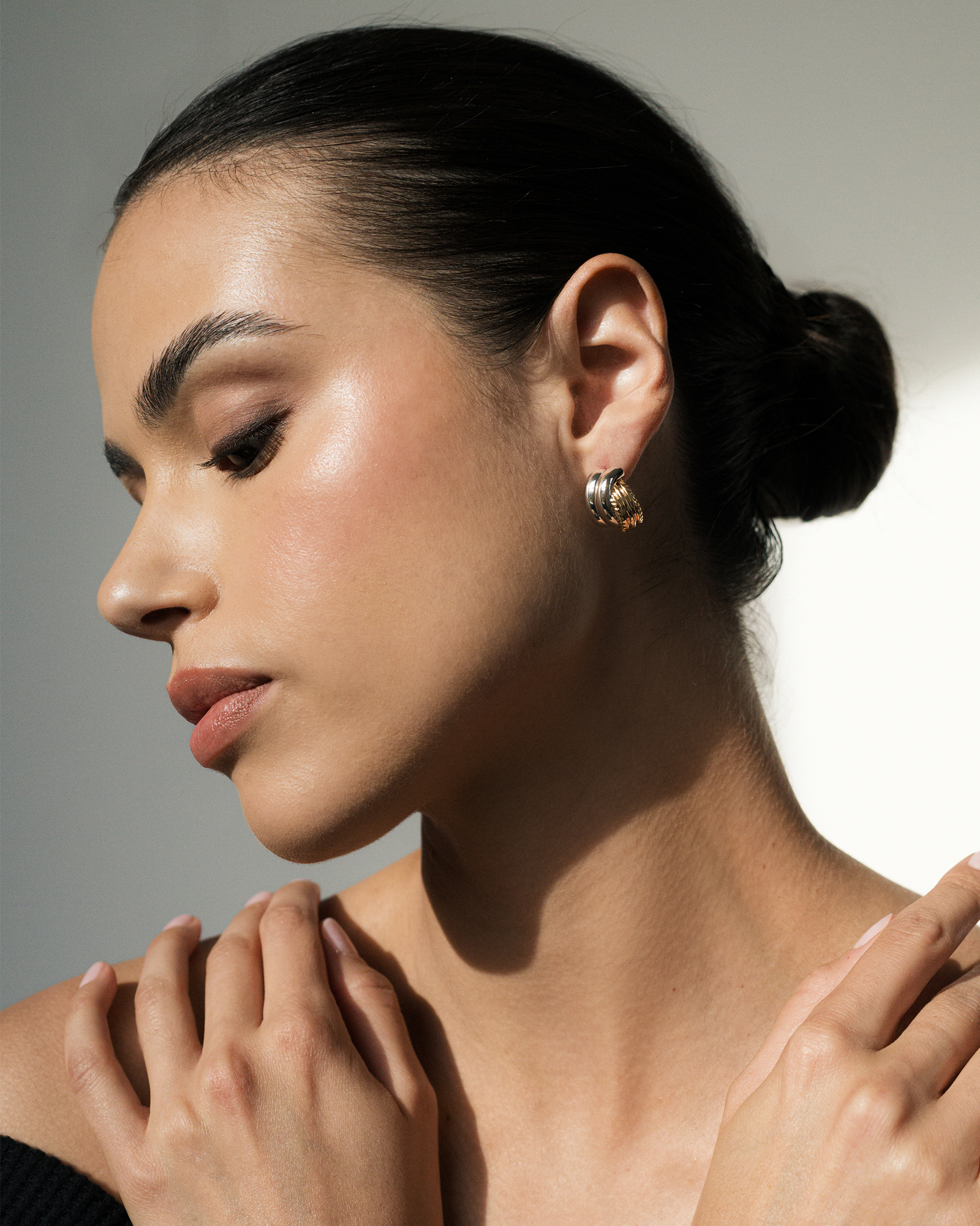 Perry Knot Earrings - Mod + Jo - Jewelry built to last, advanced plating technology