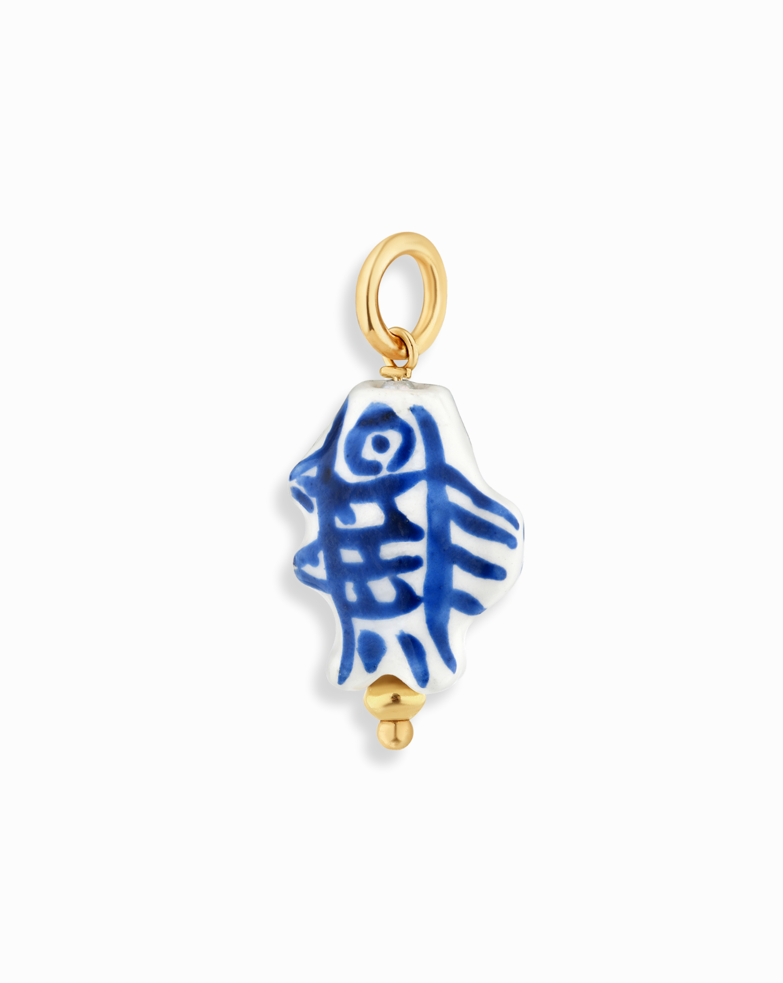 Petra Ceramic Fish Charm - Mod + Jo - Jewelry built to last, advanced plating technology