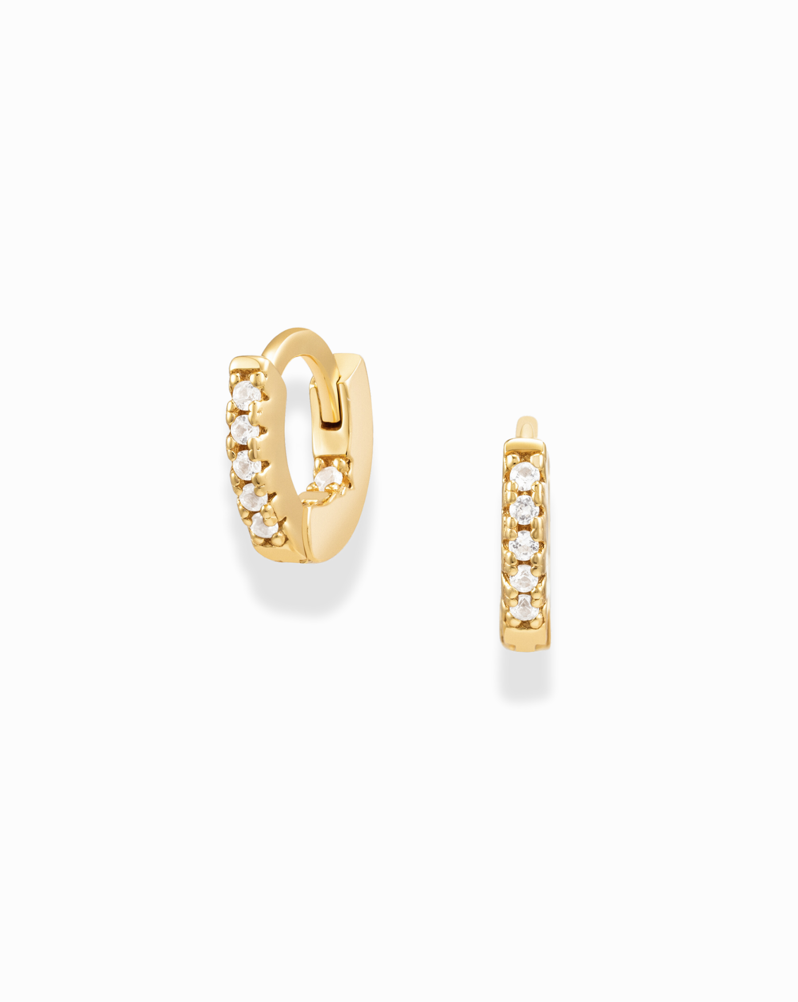 Petite Reese Hoops - Mod + Jo - Jewelry built to last, advanced plating technology