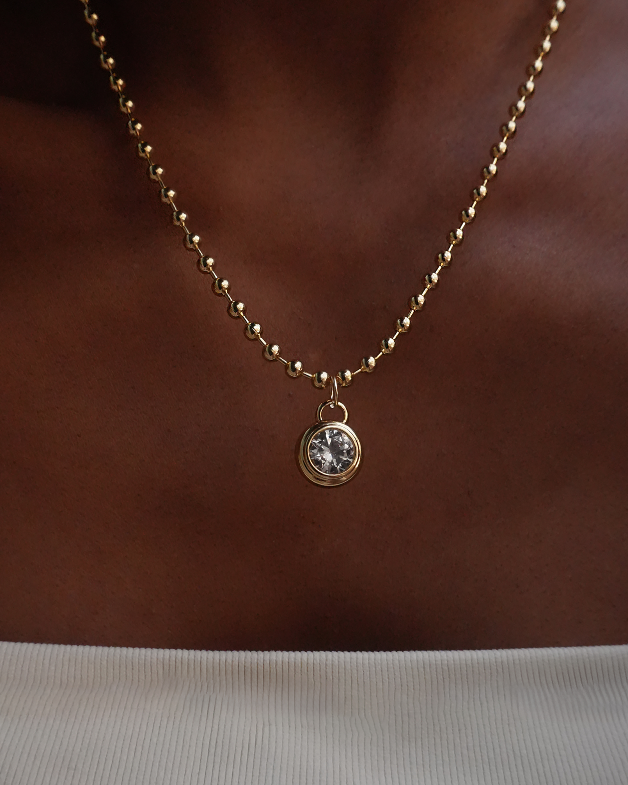 Soren Ball Chain Necklace | Mod + Jo