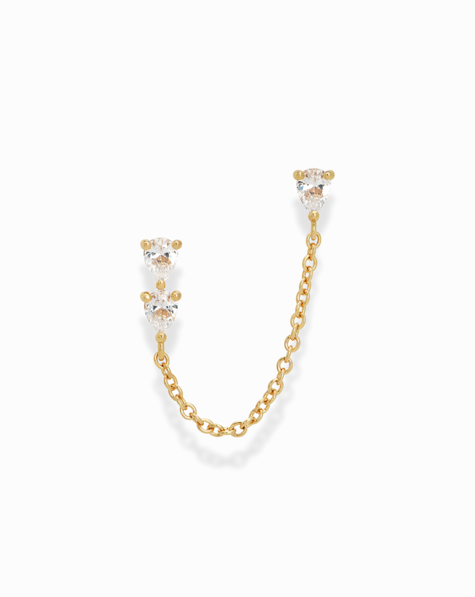 Tatum Chain Stud Earring