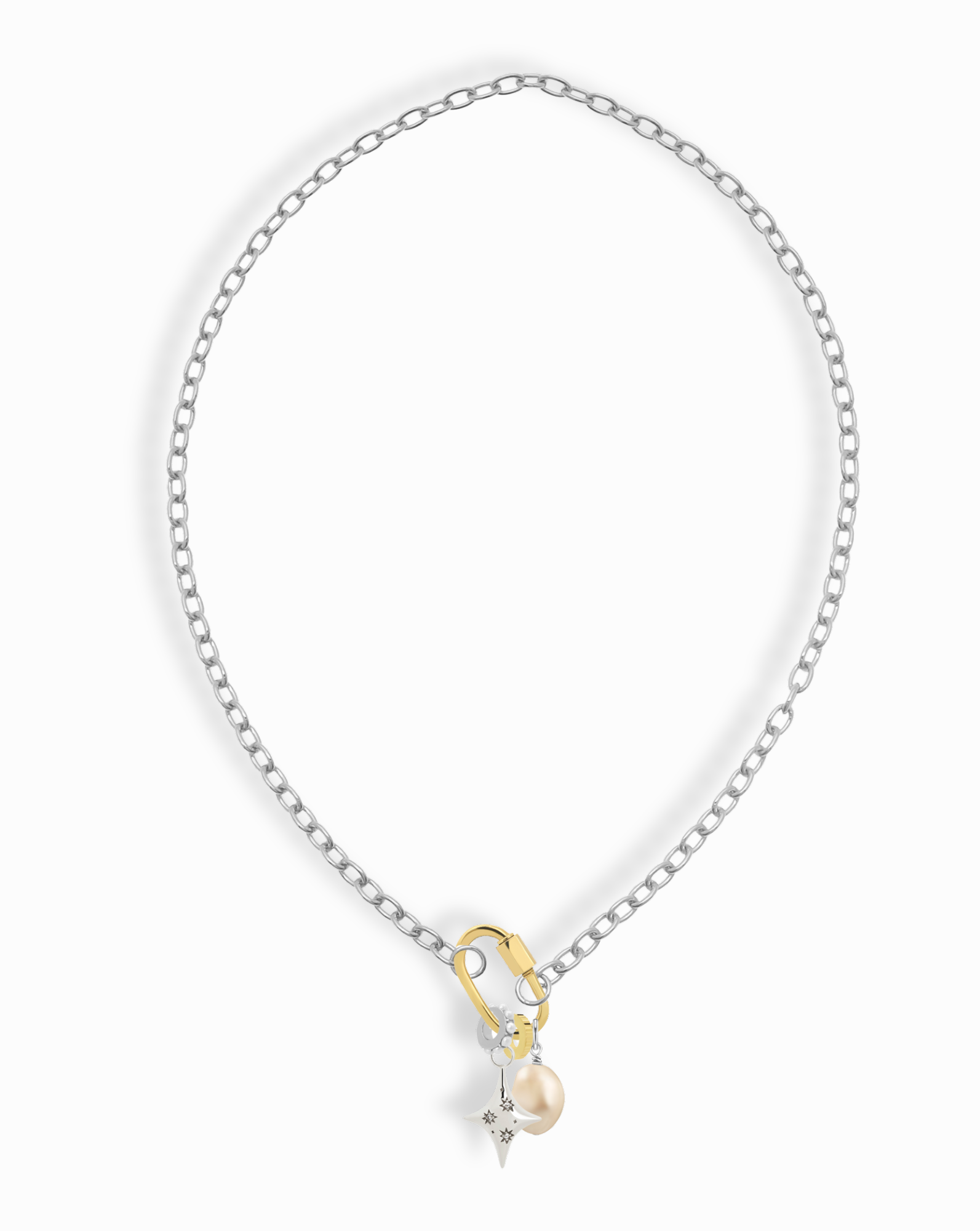 The Little Things Two-Tone Necklace Set