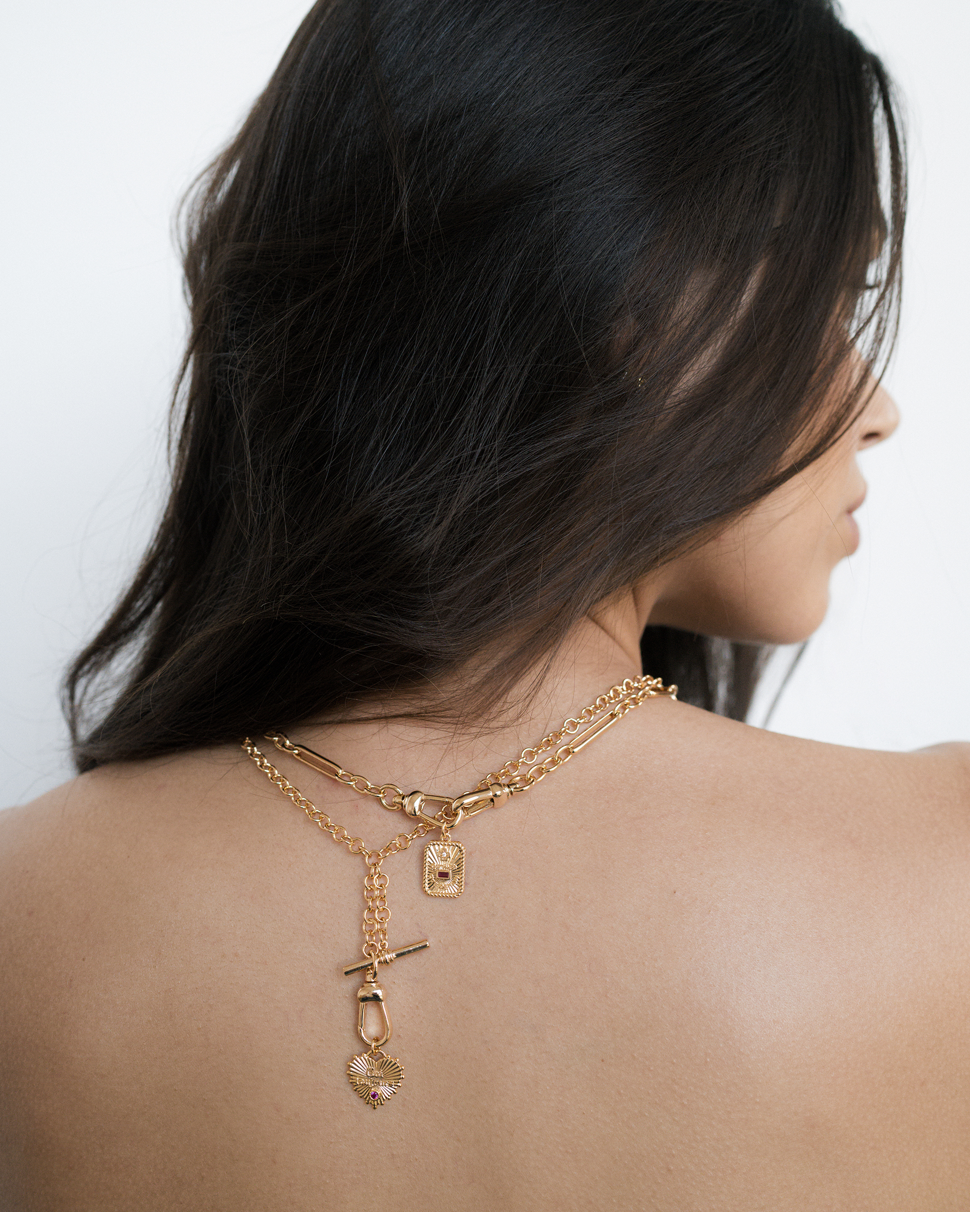 Manon French Love Charm - Mod + Jo - Jewelry built to last, advanced plating technology