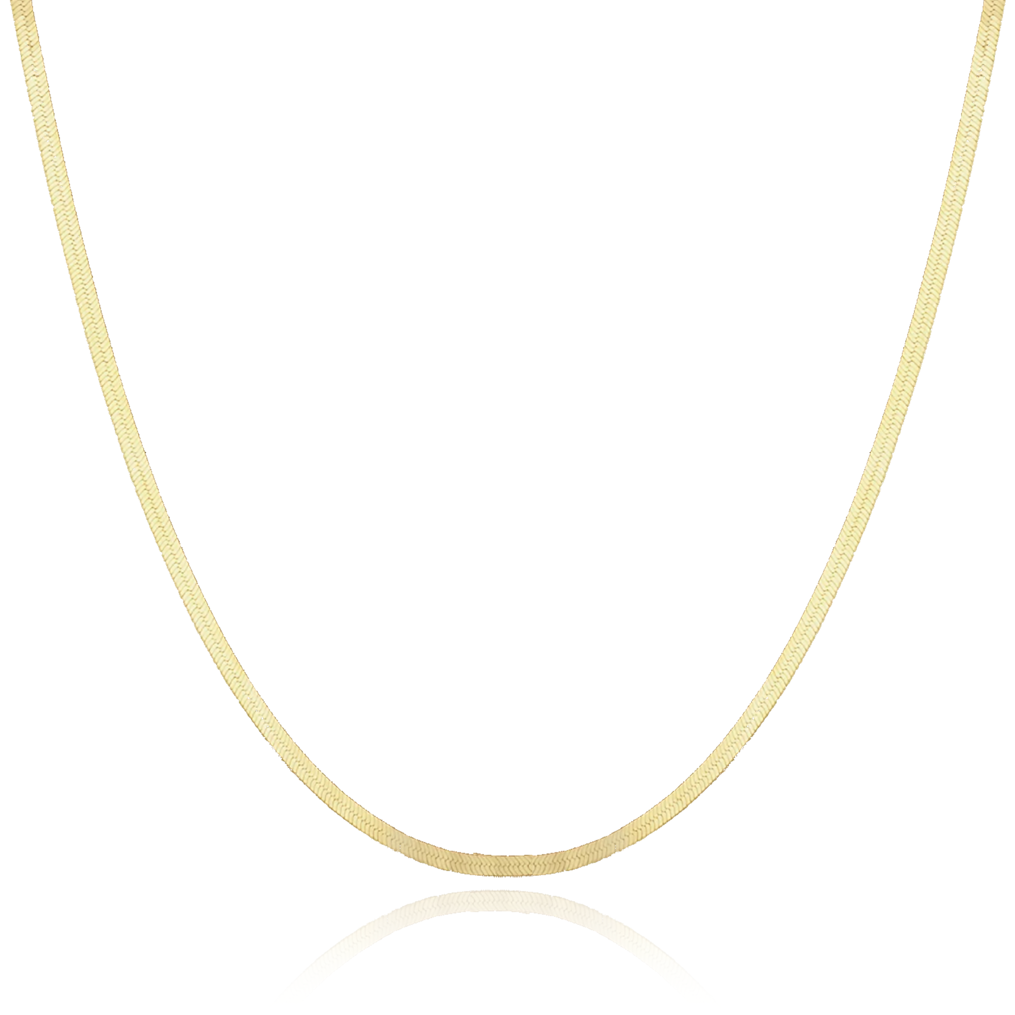Herringbone necklace lengths deals