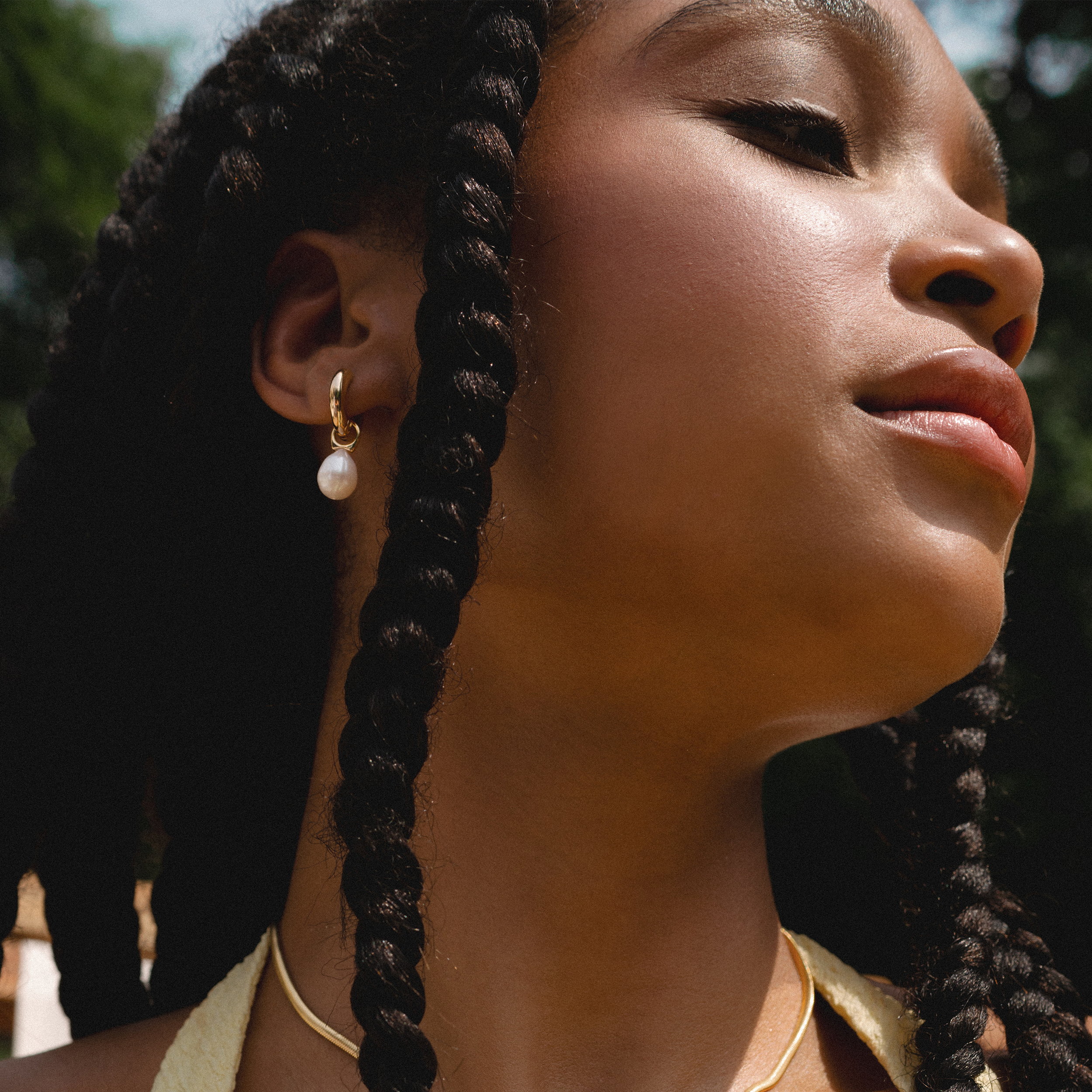 Pearl + Gemstone Earrings