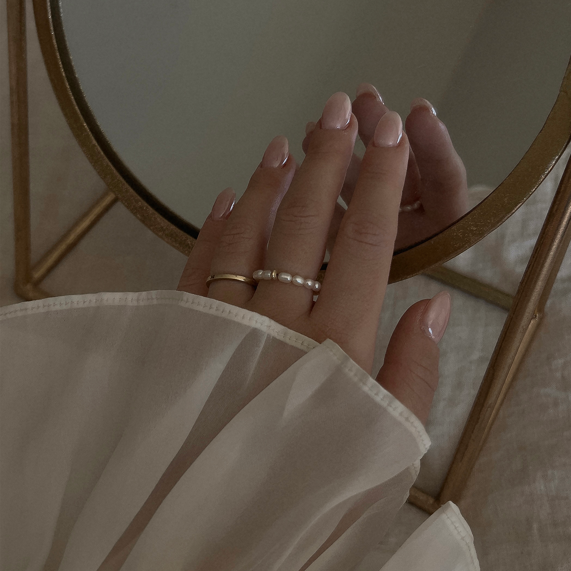 Pearl + Gemstone Rings
