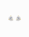 14k Diamond Stud Earrings - Mod + Jo