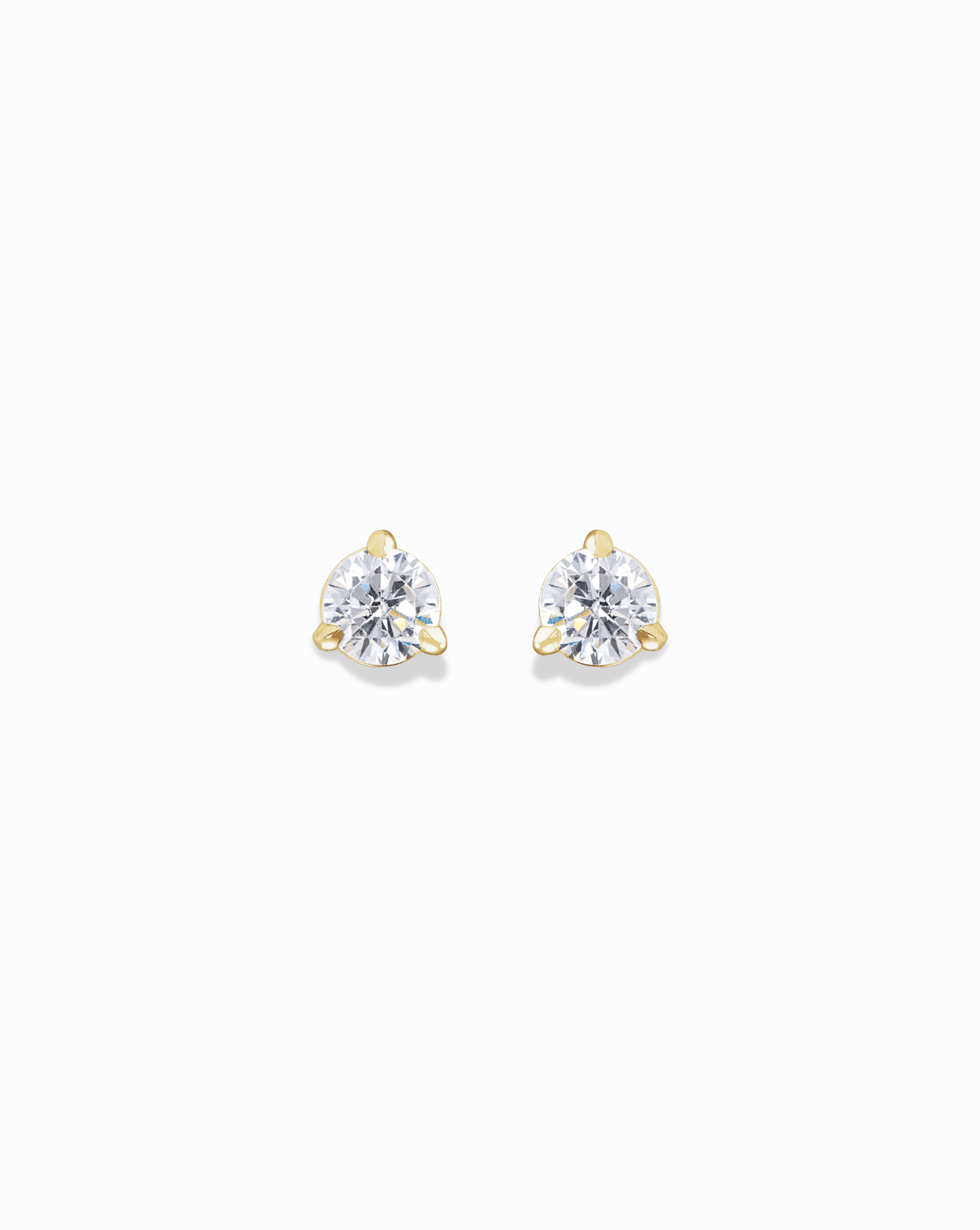 14k Diamond Stud Earrings - Mod + Jo