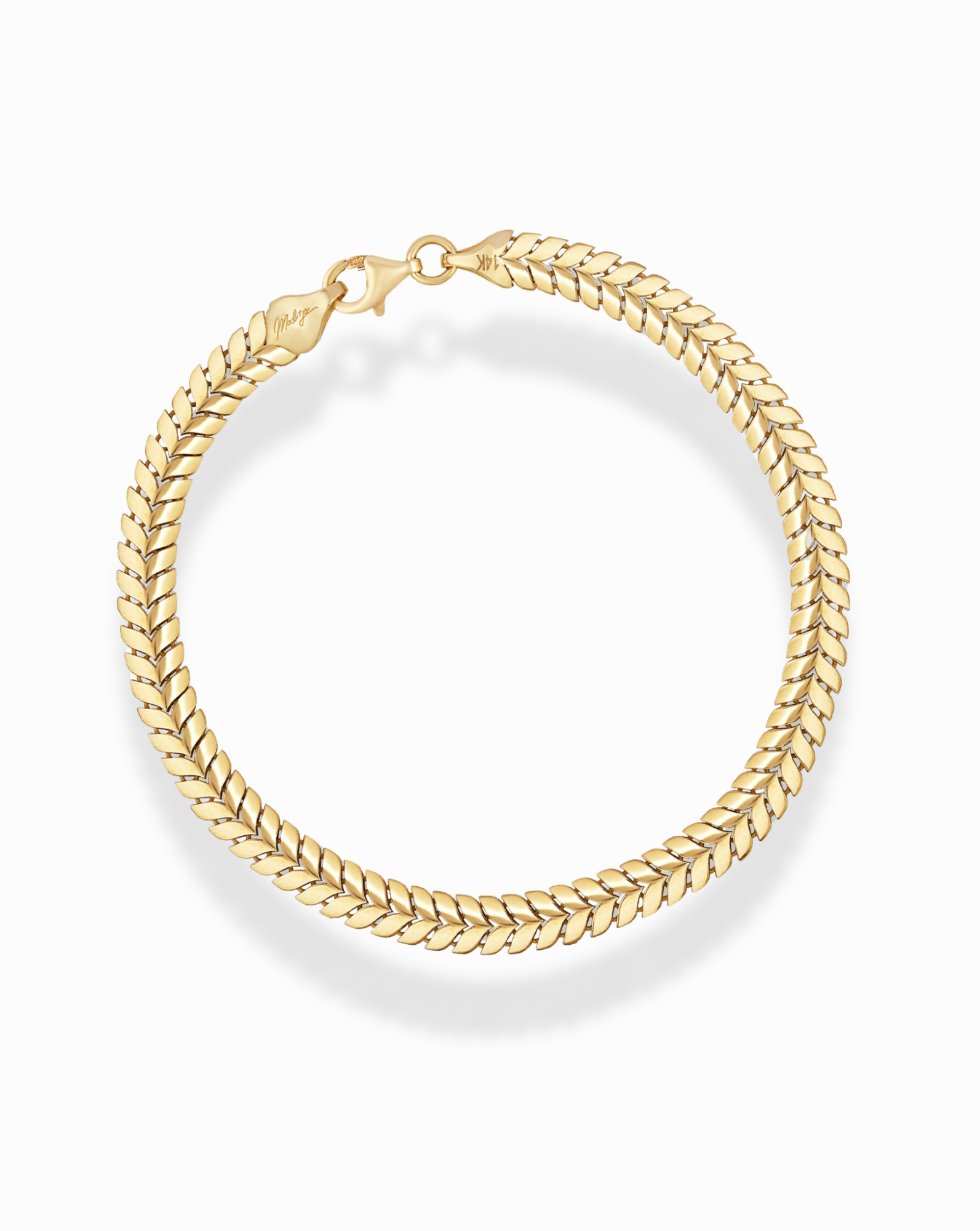 14k Cobra Bracelet - Mod + Jo