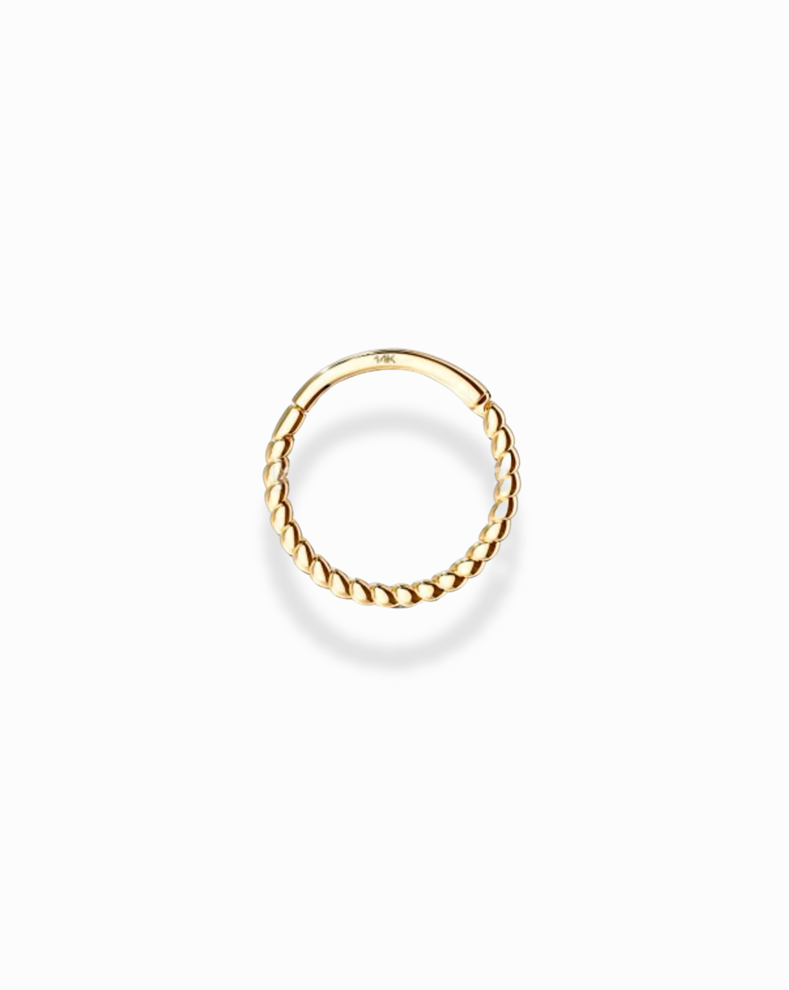 14k Lasso Hoop -  - MOD + JO