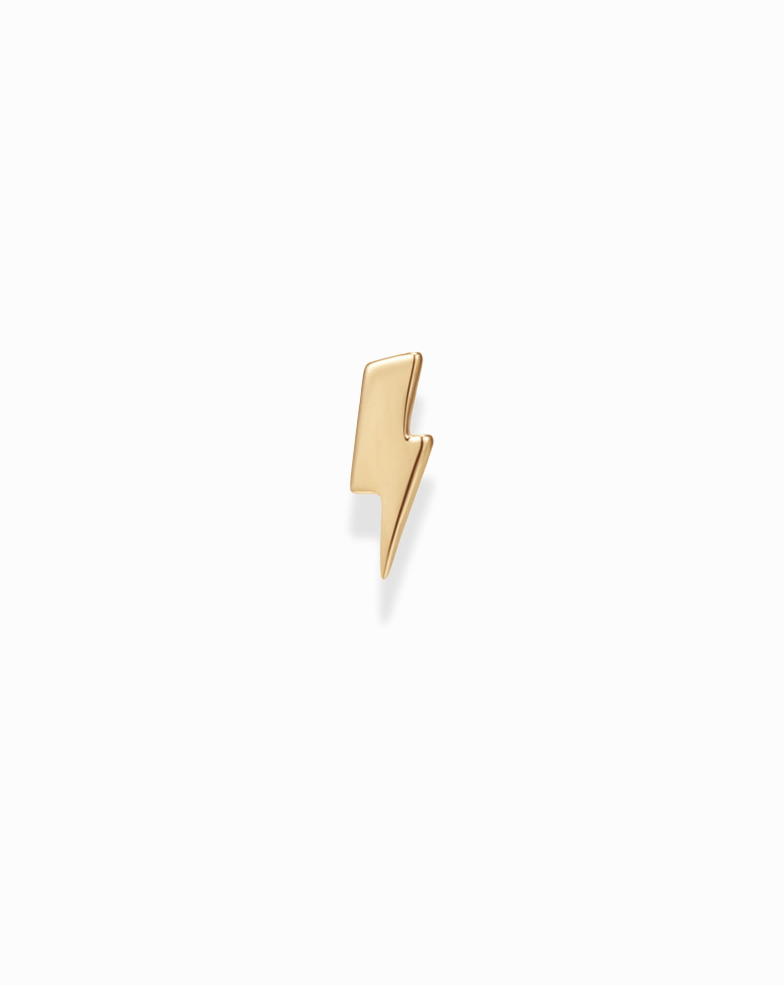 14k Lightning Bolt Stud - Mod + Jo