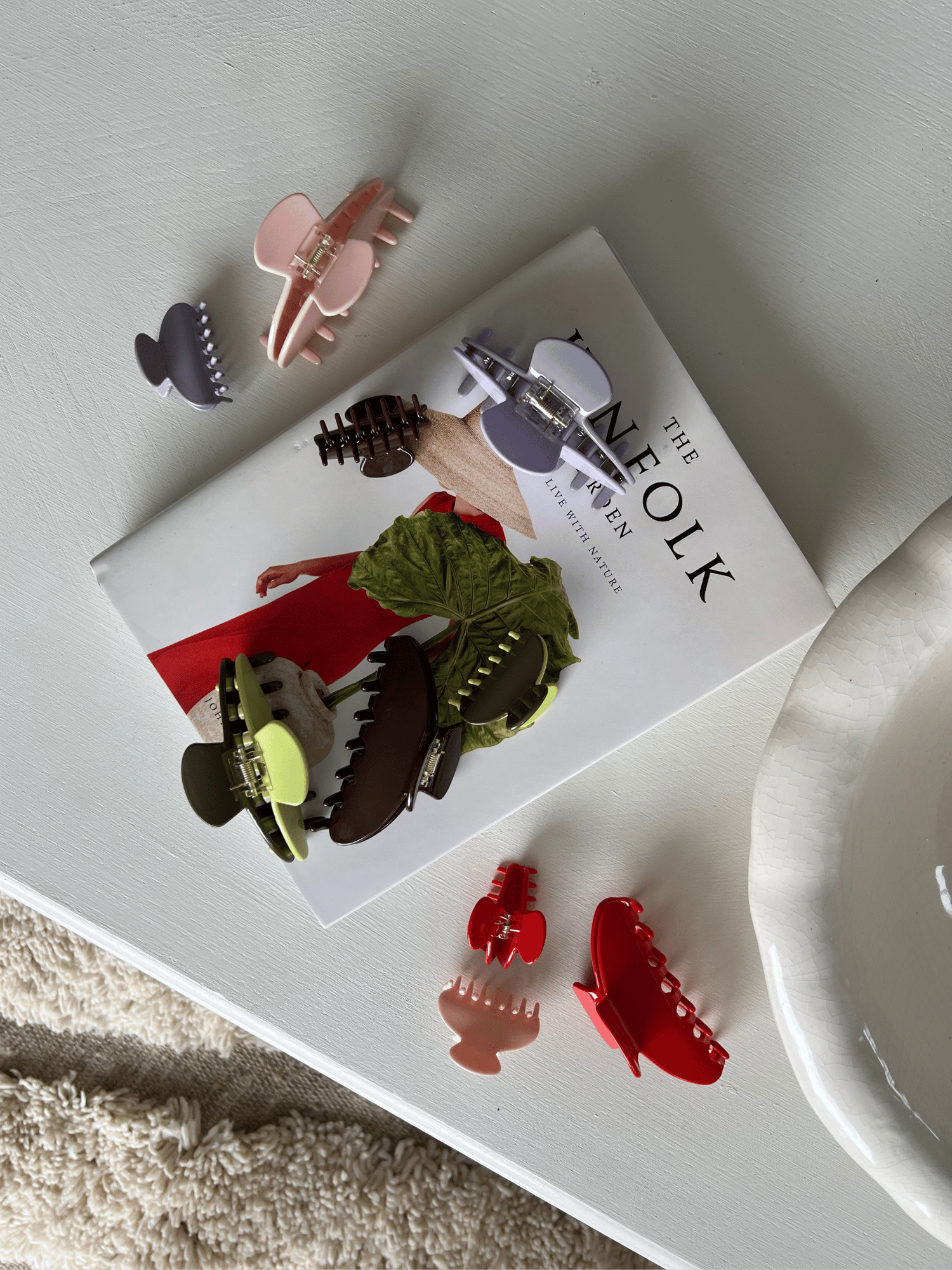Hair Claw Clip | 4&quot; Medium | Assorted