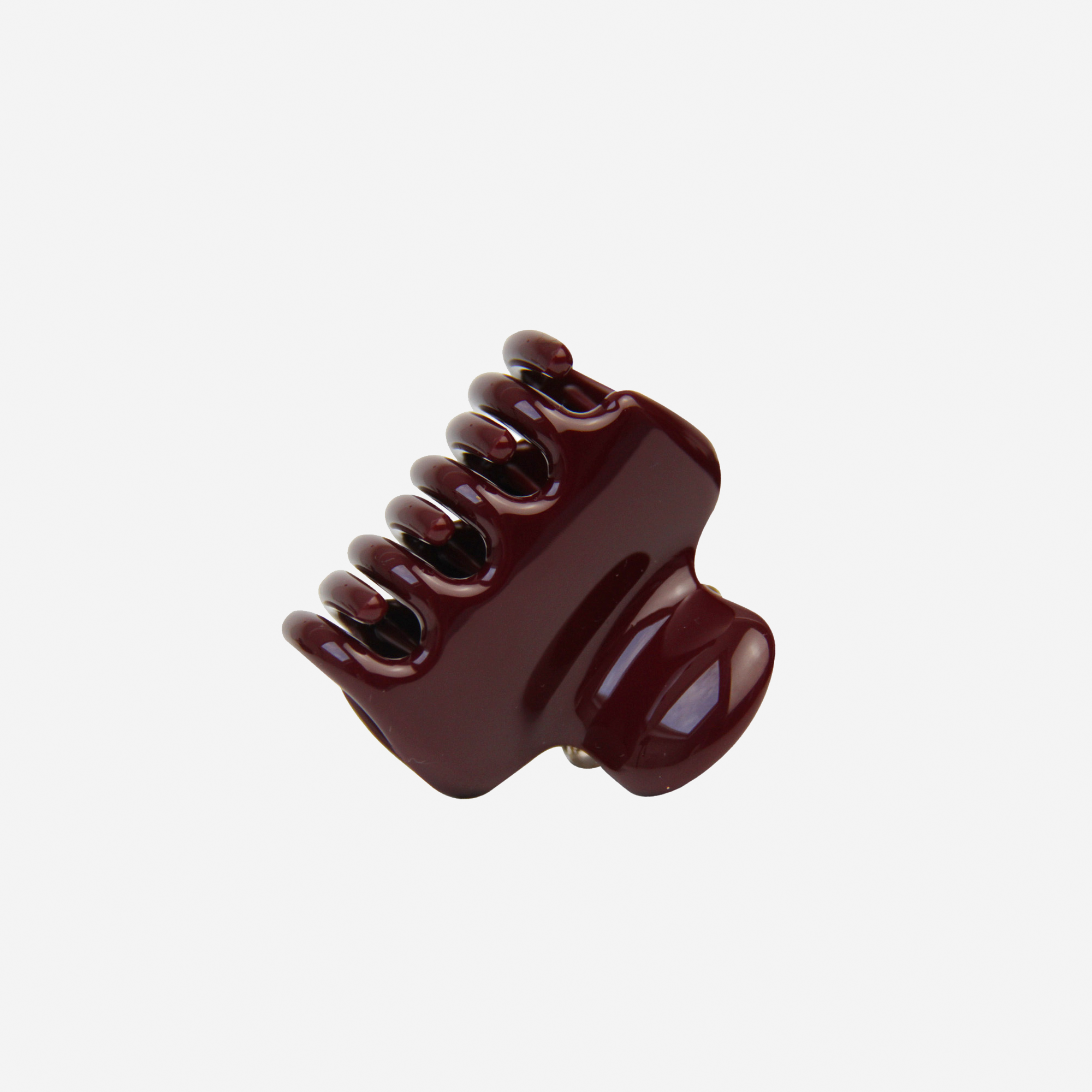 Medium Burgundy Swirl Hair Claw