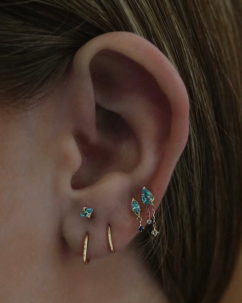 14k Cruel Summer Stud