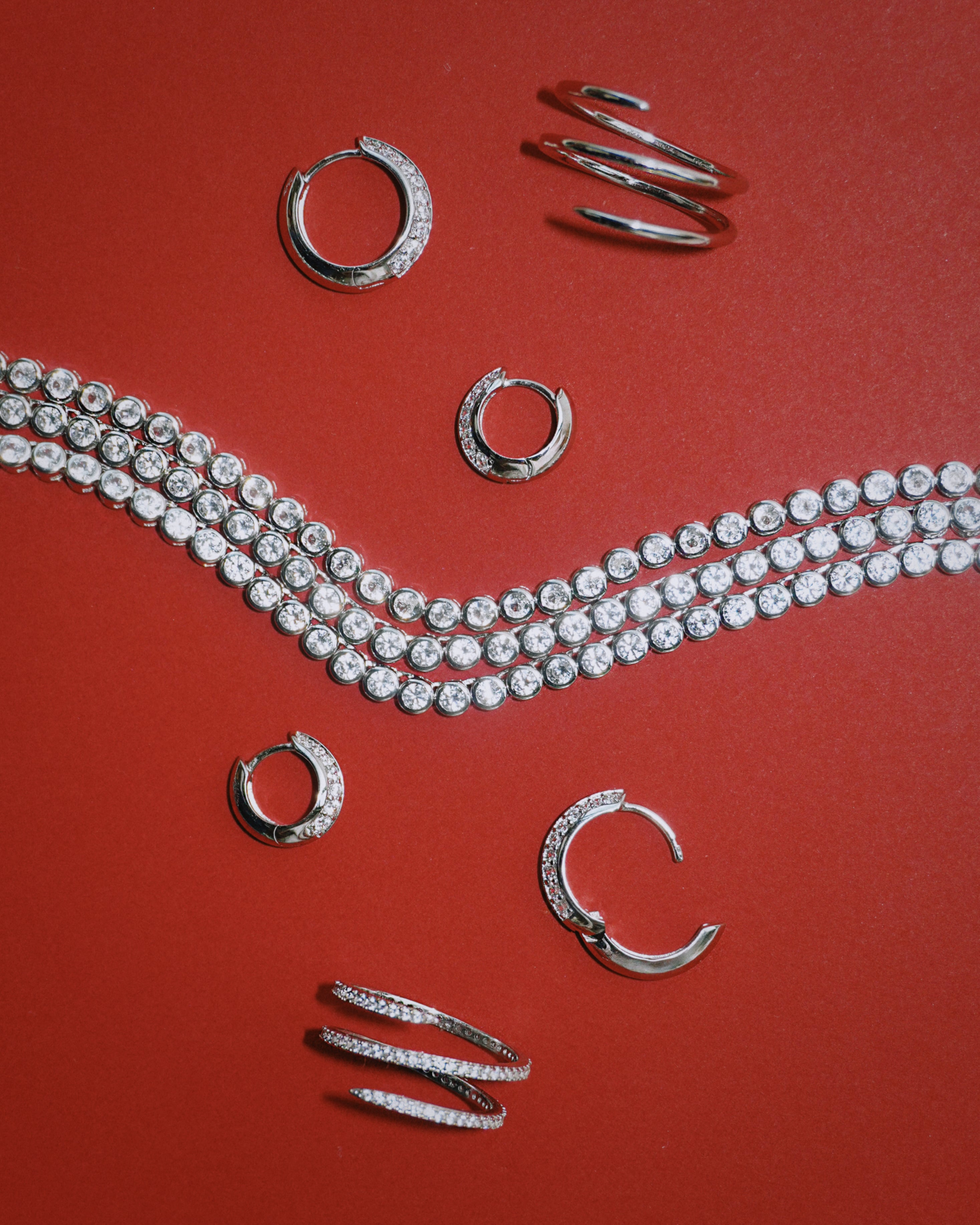 アクセサリー EMMA Emma Bezel Tennis Bracelet | Necklaces | Women's by Mod + Jo