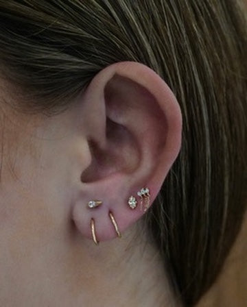 14k Little Lies Stud - Mod + Jo