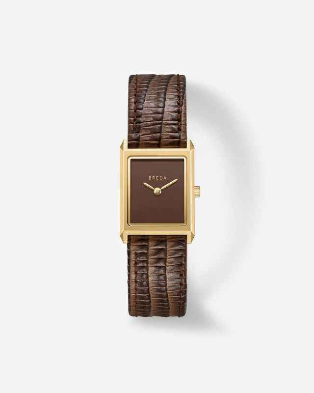 Virgil Watch Small (Lizard Embossed) by BREDA