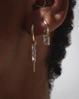 Kit Baguette Earring Charm - Mod + Jo