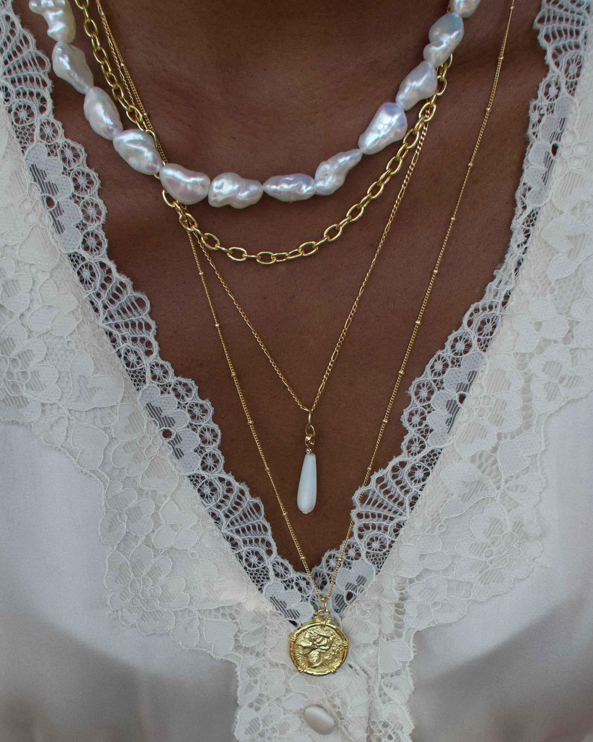 Betty Satellite Chain Necklace