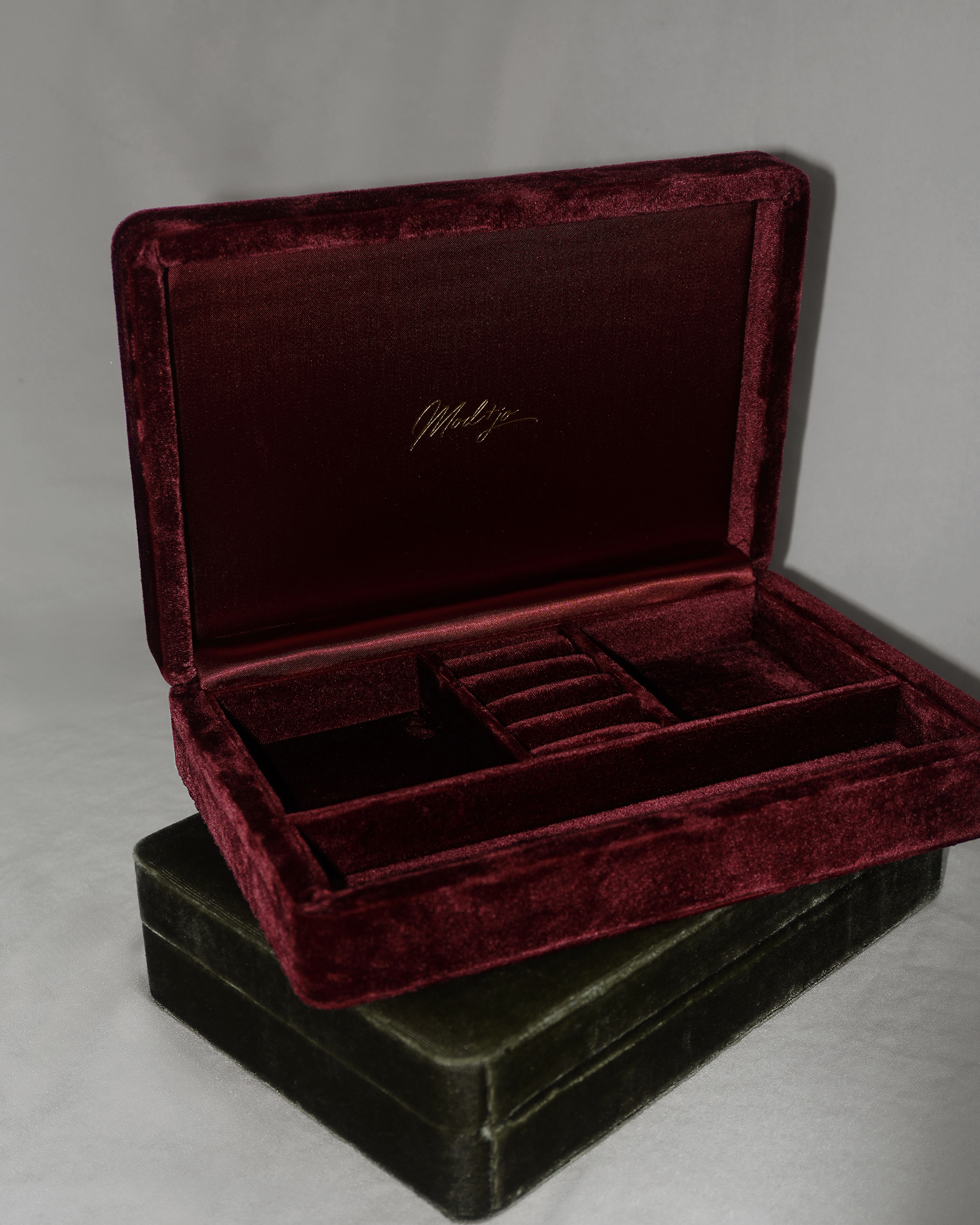 Velvet Jewelry Box