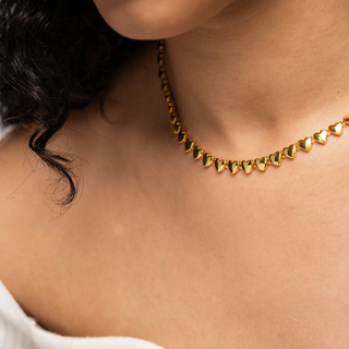 Valentina Heart Chain Necklace