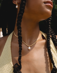 Devyn Pearl Drop Necklace