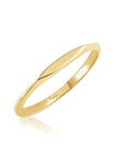 14k Libbie Micro Signet Ring - Mod + Jo