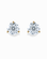 The Mod + Jo 14k Diamond Stud Earrings feature round lab-grown diamonds set in 14k gold prongs, displayed against a plain white background.