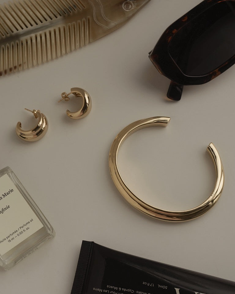 Grande Sofie Volume Hoops - Mod + Jo