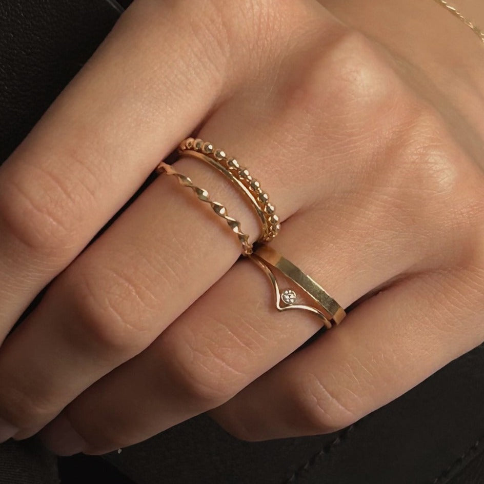 The Tube Stacking Ring - Mod + Jo