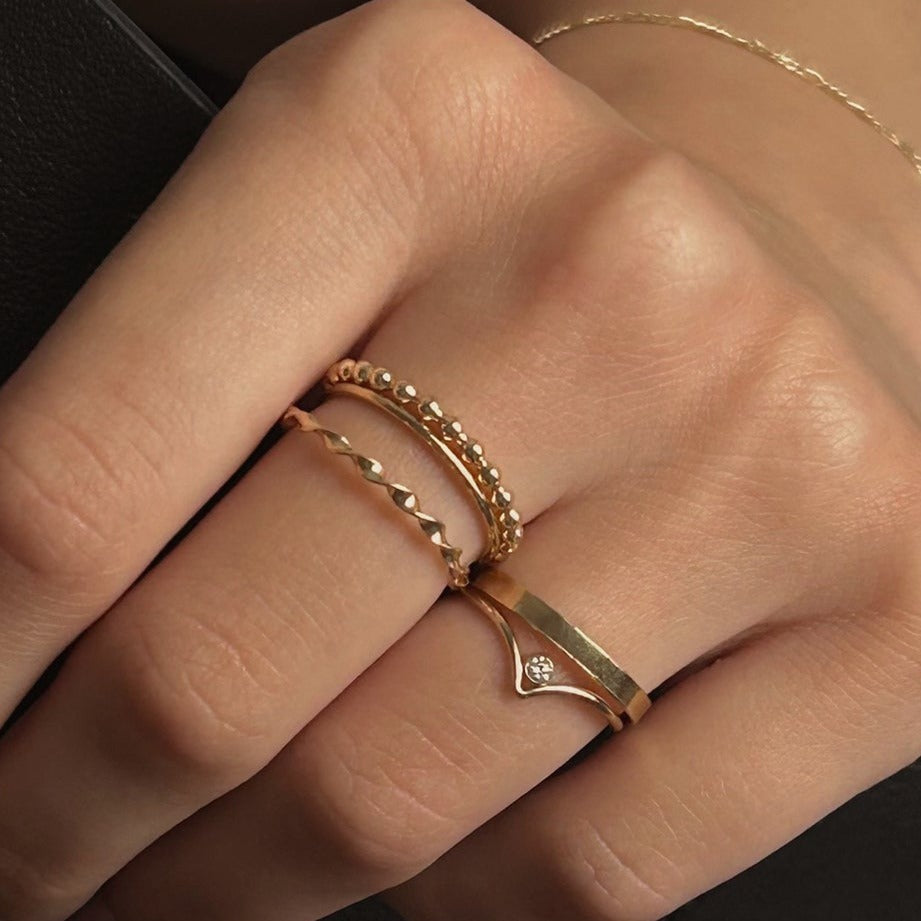 Droplet Stacking Ring - Mod + Jo