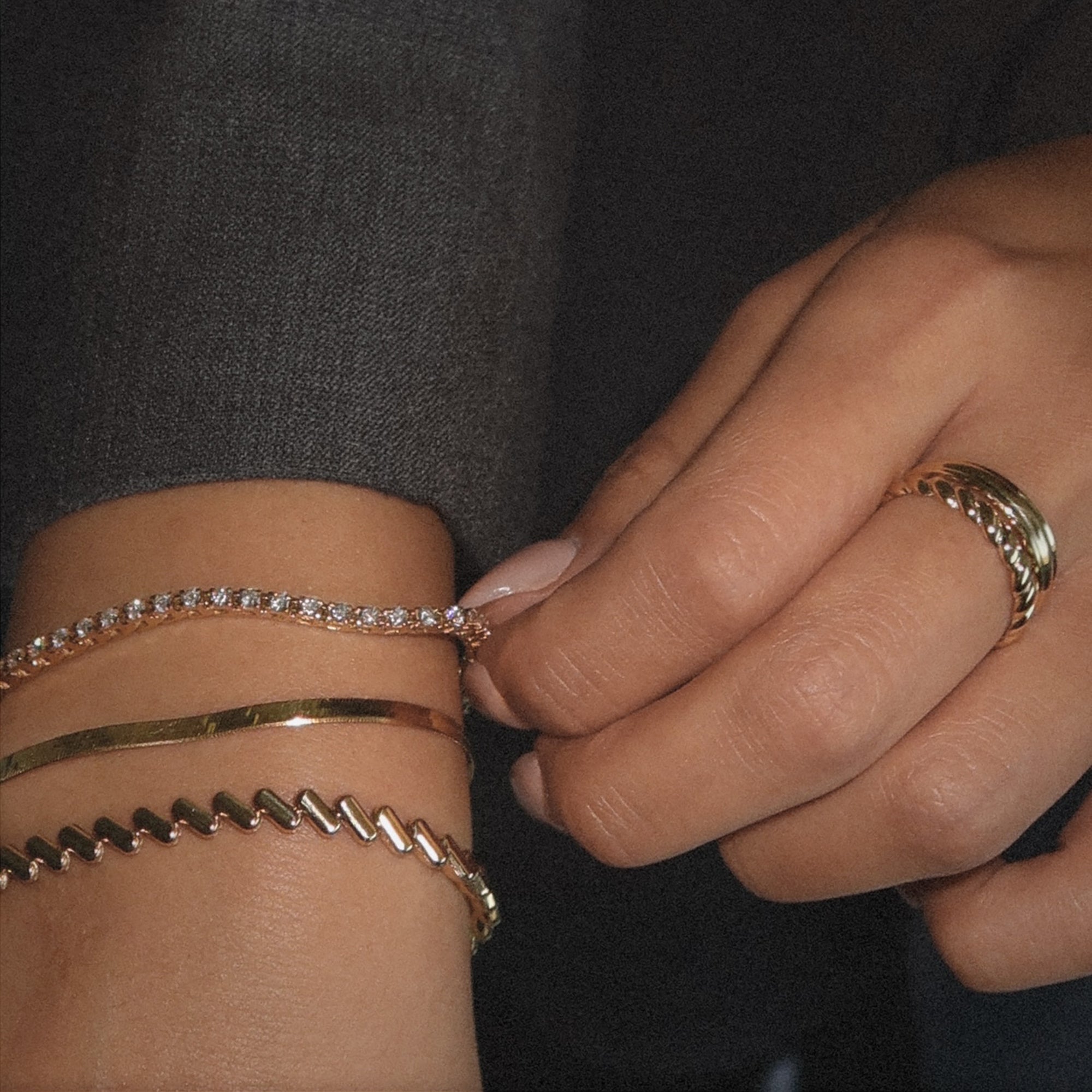 14K Gold Lab Created Diamond Bracelets for Girls - China Lab Grown Diamonds  and Lab Created Diamonds price