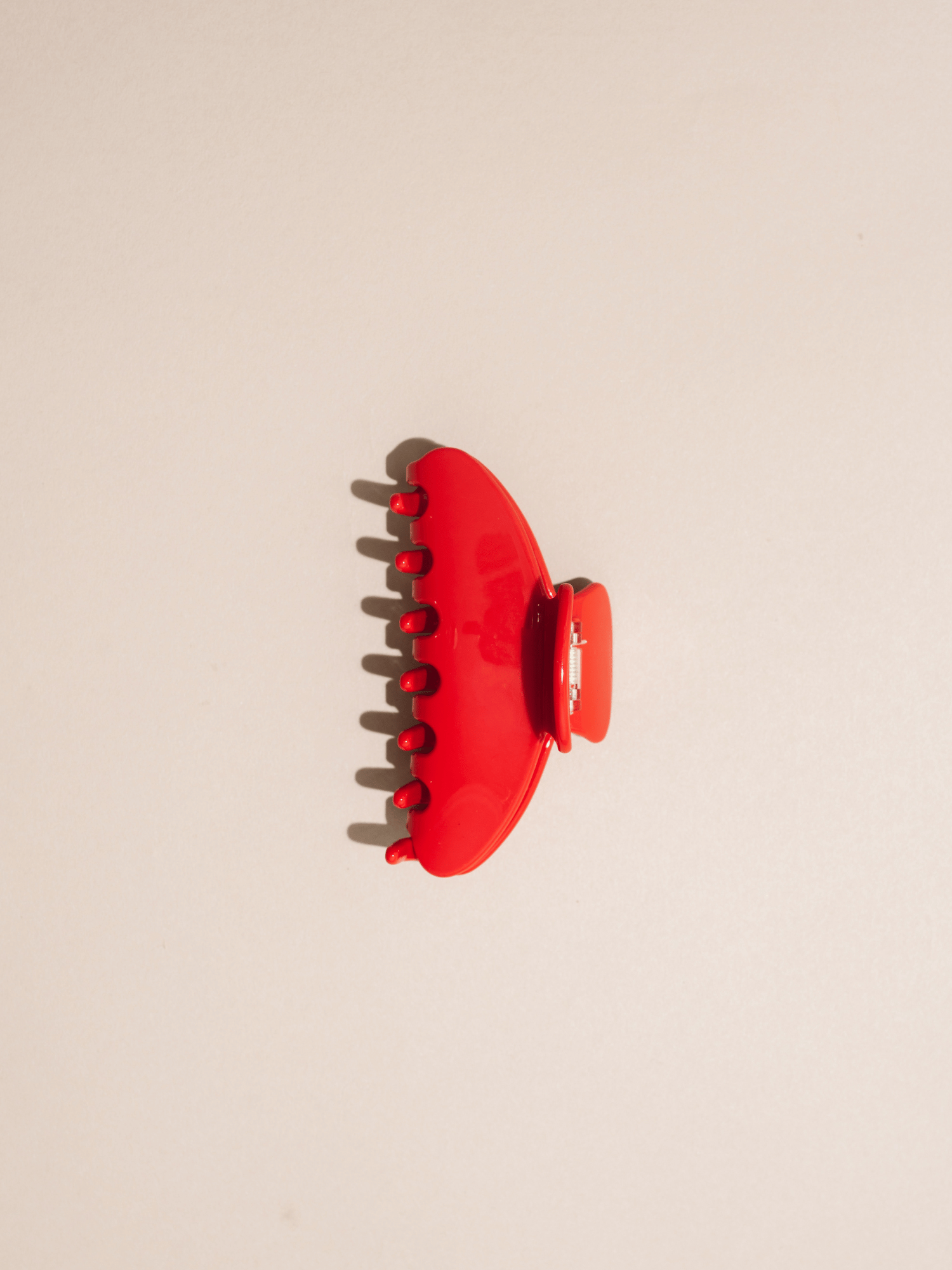 Hair Claw Clip | Cherry | 4&quot; Medium | Red