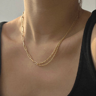 Celine Duo Chain Necklace