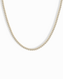 Emma Bezel Tennis Necklace - Mod + Jo - Jewelry built to last, advanced plating technology