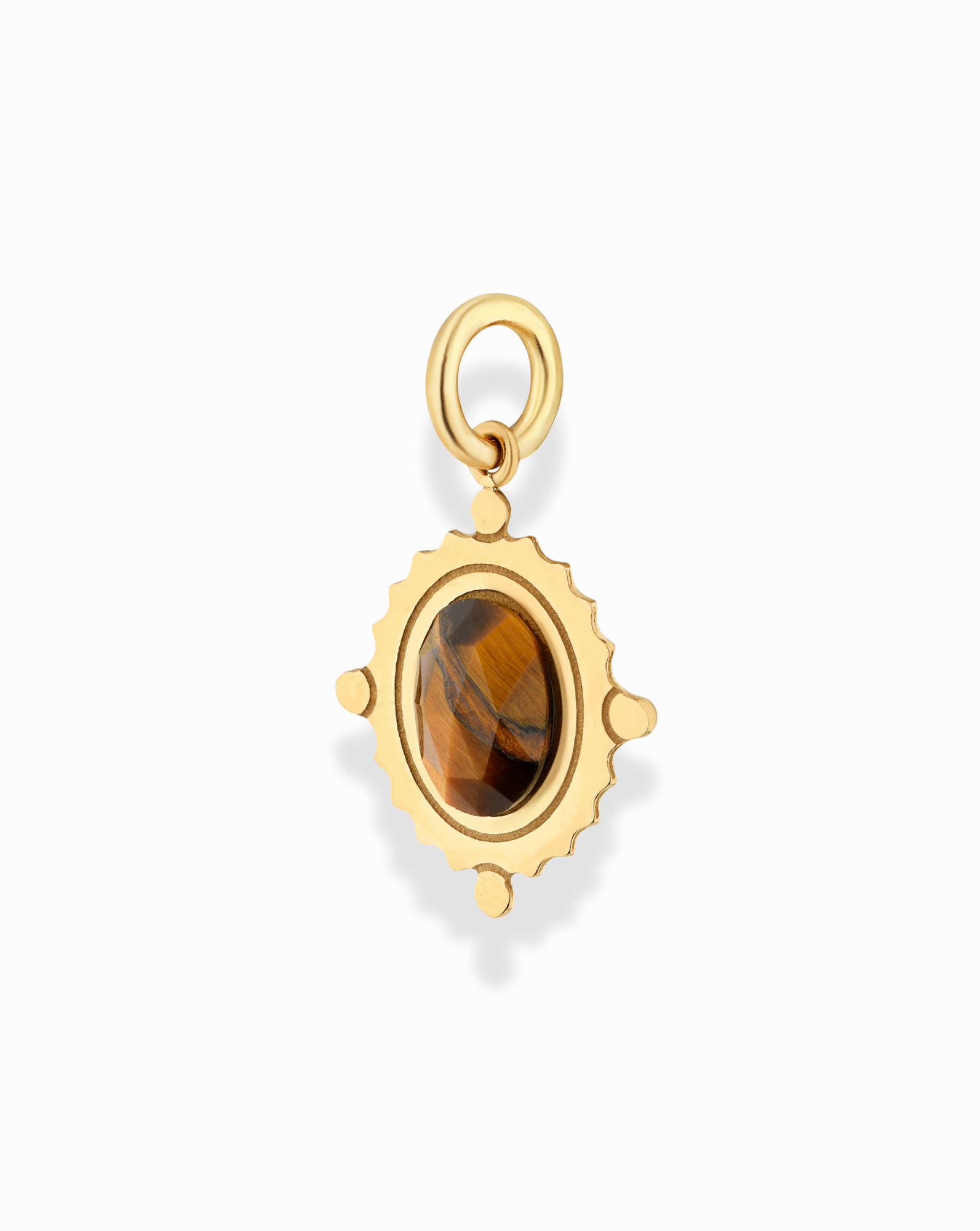 Gayle Tiger&#39;s Eye Charm - Mod + Jo