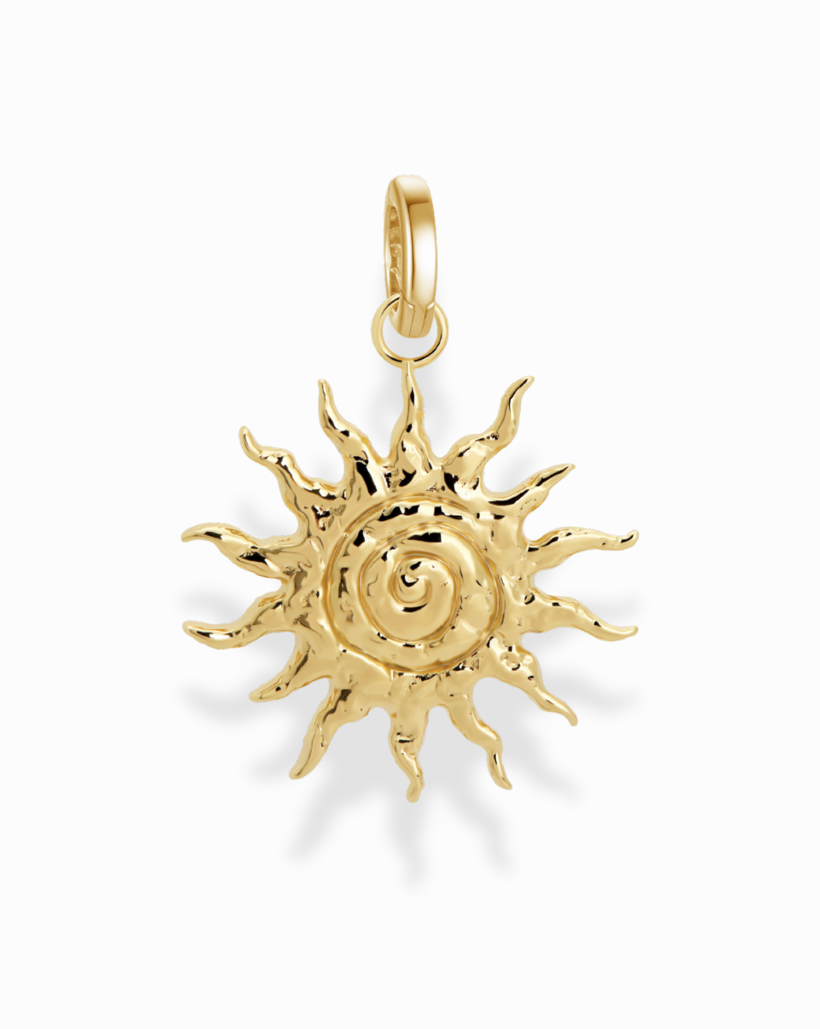 Gillian Spiral Sun Charm