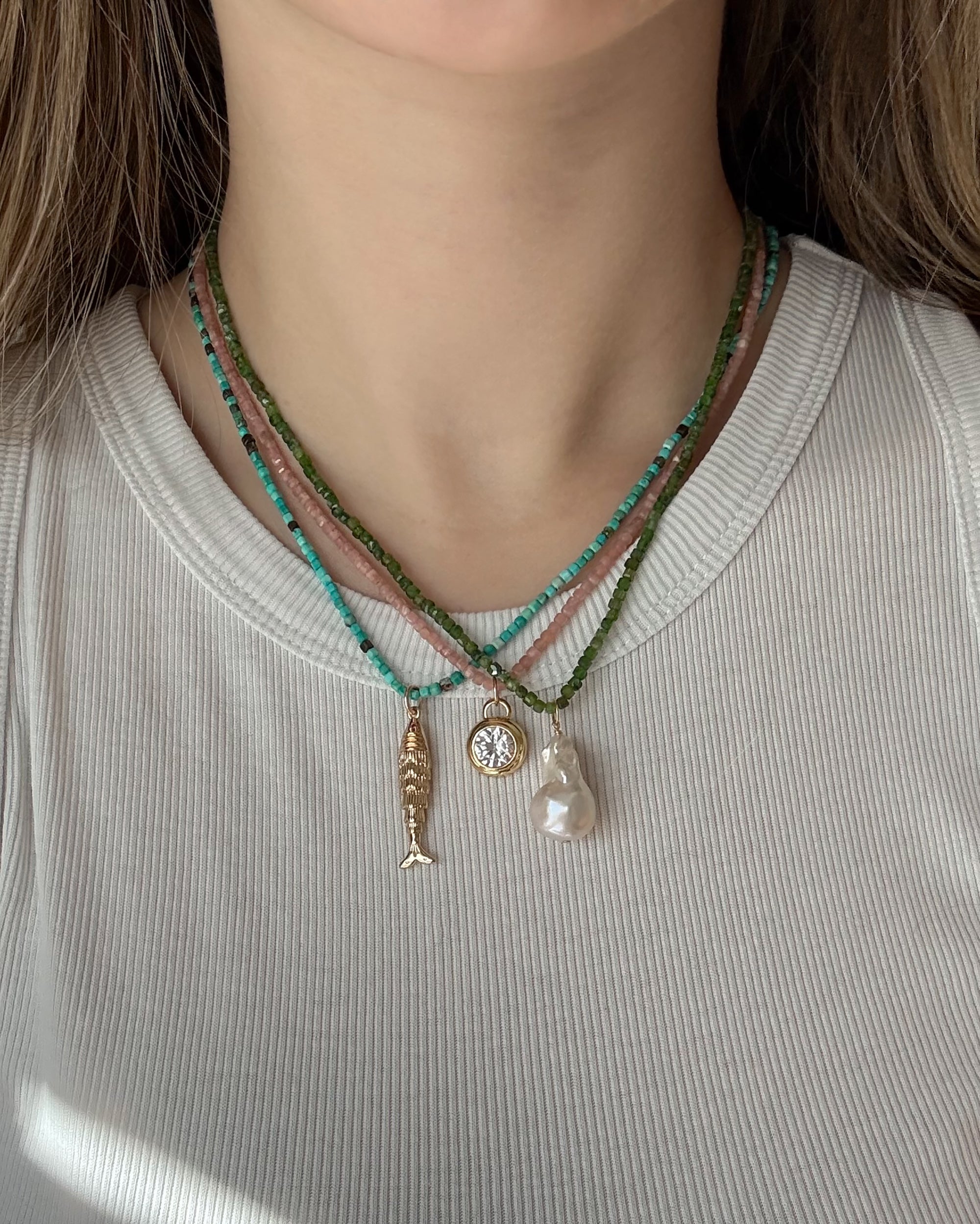 Jaci Baroque Pearl Charm | Mod + Jo