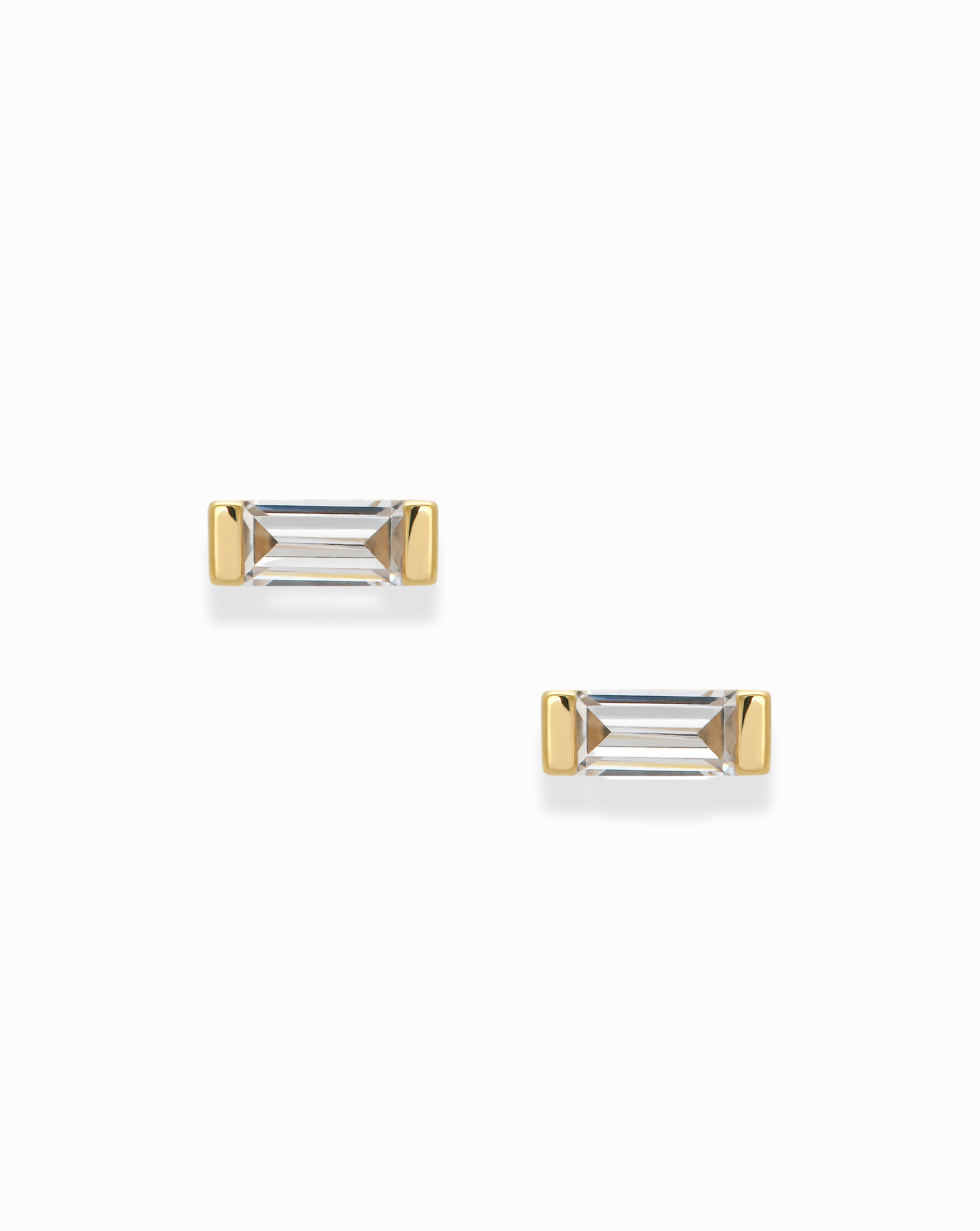 Jadey Baguette Studs - Mod + Jo