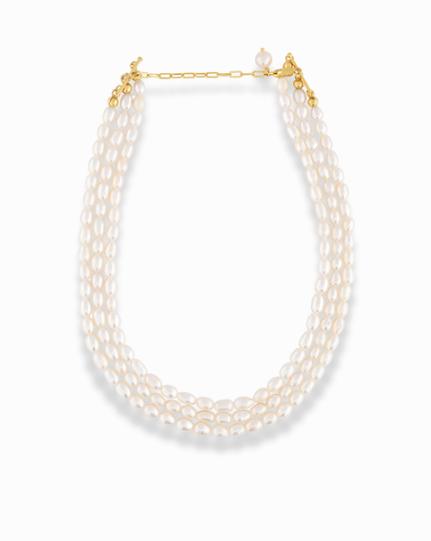 Joanna Pearl Layered Choker Necklace | Mod + Jo Joanna Pearl Layered Choker Necklace | Mod + Jo